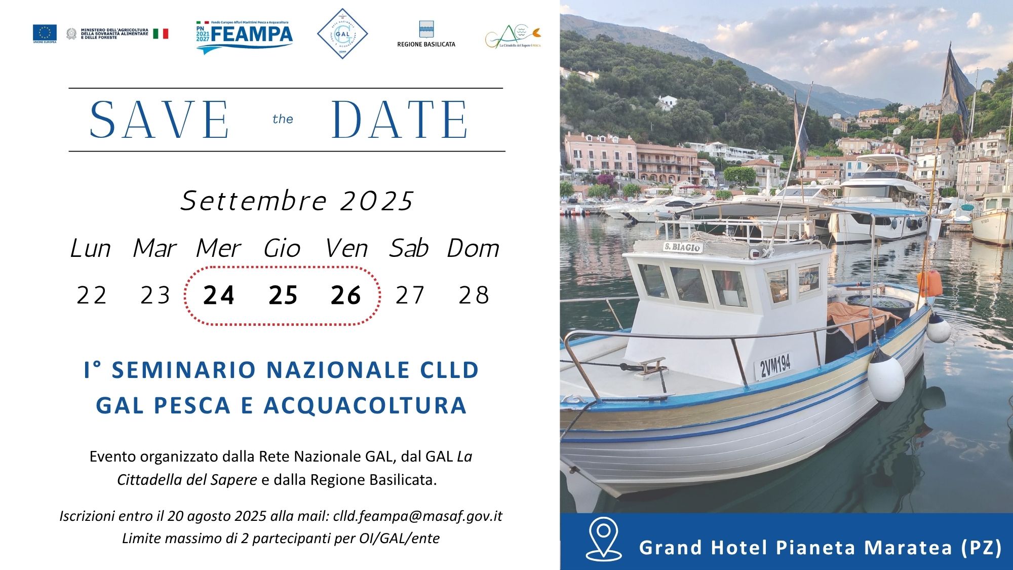 Save the date Maratea 24092025